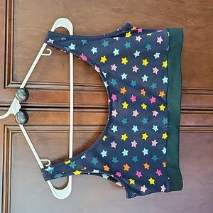 Collectif Sammy Star Crop Top Bra Sz 1X XL L